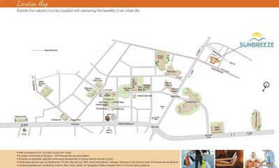location map